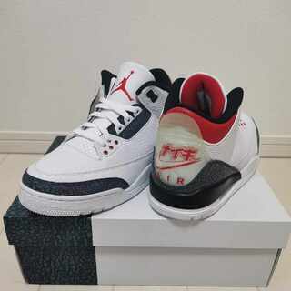 CZ6433-100 28.0cm New Unused Nike Air Jordan 3 Retro SE-T CO JP "Moltres Red Denim" 28cm