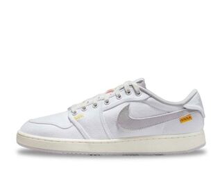 UNION x Nike Air Jordan 1 Low KO "White Canvas" 27.5cm