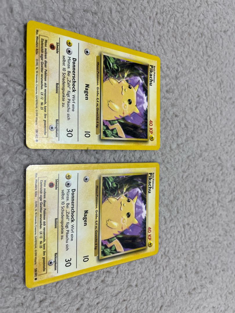 Pikachu English version