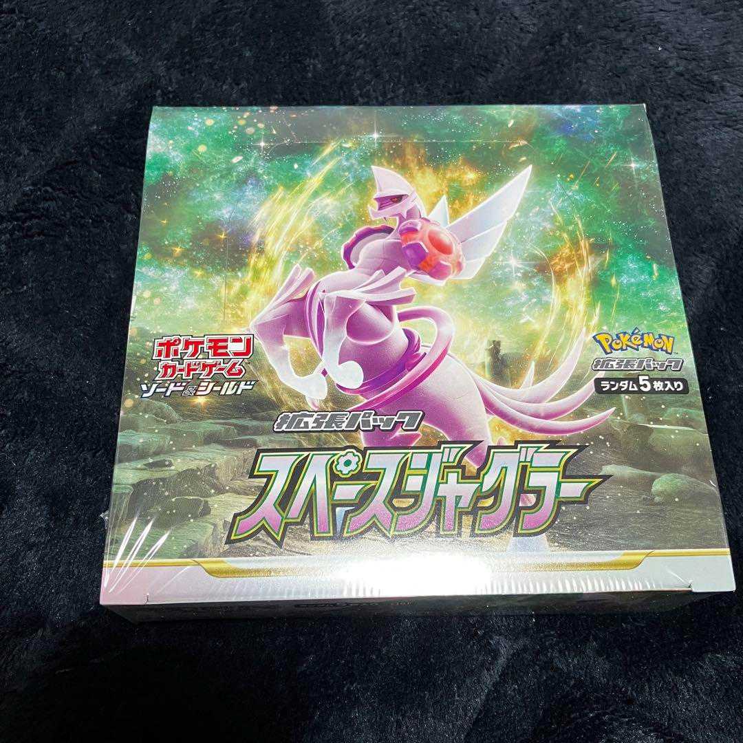 ポケモンカード　スペースジャグラーシュリンク付き　1box