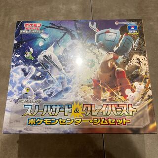 スカーレット＆バイオレット 拡張パック スノーハザード＆クレイバースト ポケモンセンター・ジムセット PK-237 1BOX