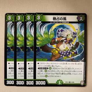 樹占の風 フォーチュン ウインド 4枚