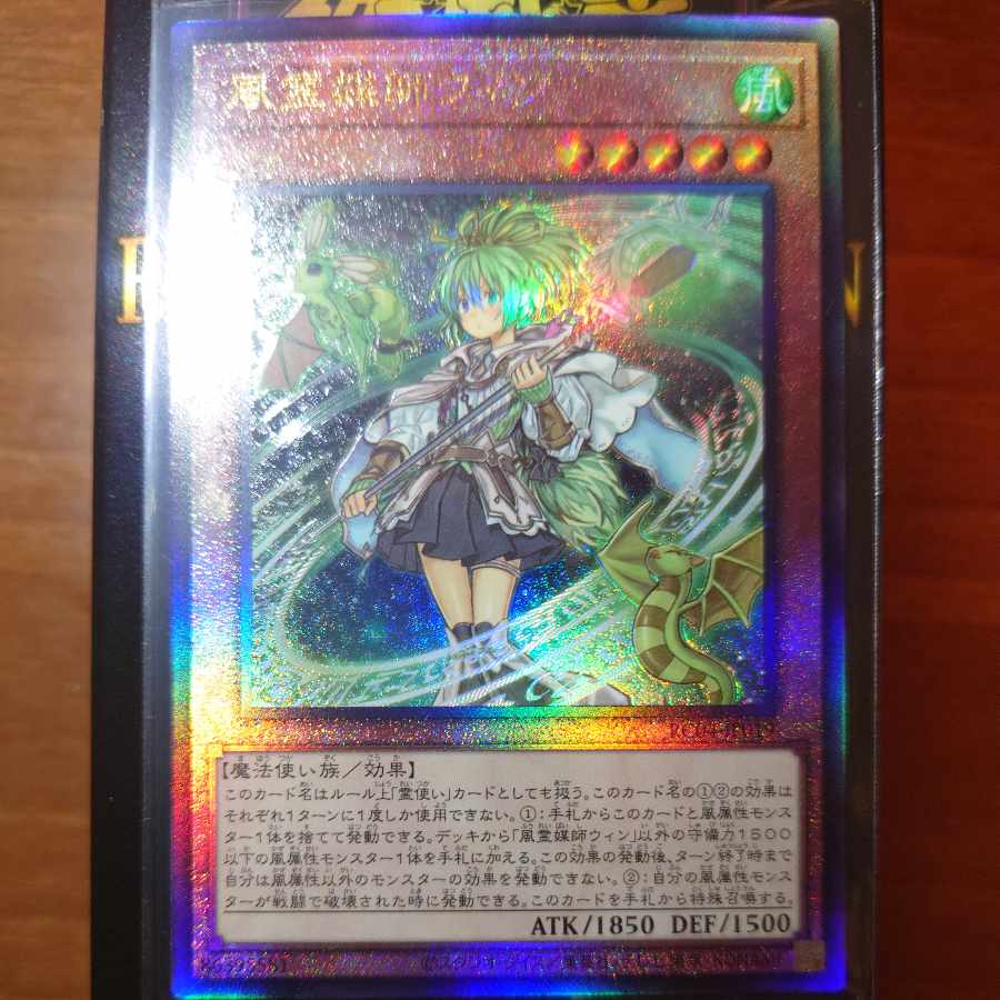 Wynn the Wind Channeler Ultimate Rare JP019