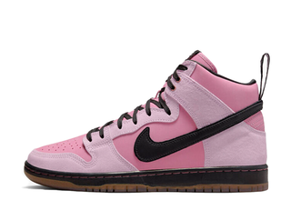 KCDC Brooklyn Skate Shop x Nike SB Dunk High "Pink/Black" DH7742-600 27.5cm