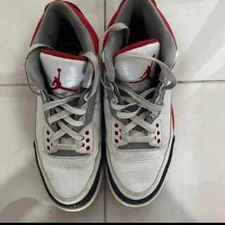 NIKE AIR JORDAN 3 RETRO Fire red (2013) 25.5cm
