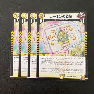 Kahnen's Heart Painting C 50/76 Set of 4