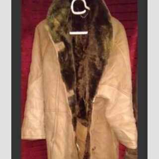 ビンテージ　1970sイタリア製ムートン  仔羊革 44サイズ