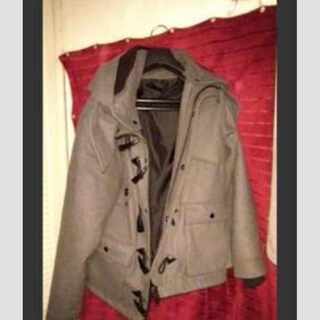 ビンテージ　厚めのウール素材