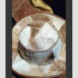 特注、牛毛皮ウエスタンハット