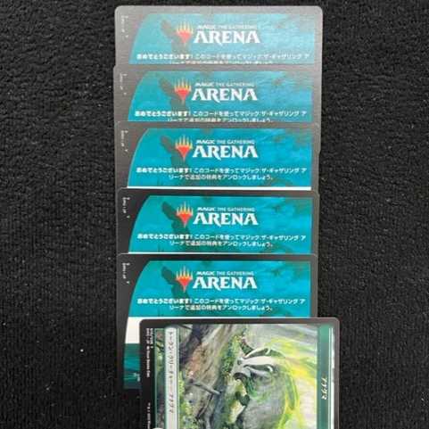 MTGアリーナ 団結のドミナリア 1パックコード×5 プロモパック限定 #2 1枚