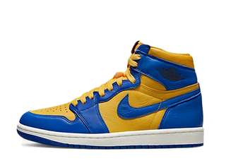 Nike Women's Air Jordan 1 High OG "Reverse Rainie" Game Royal/Varsity Rosa's CD0461-700 27.5cm