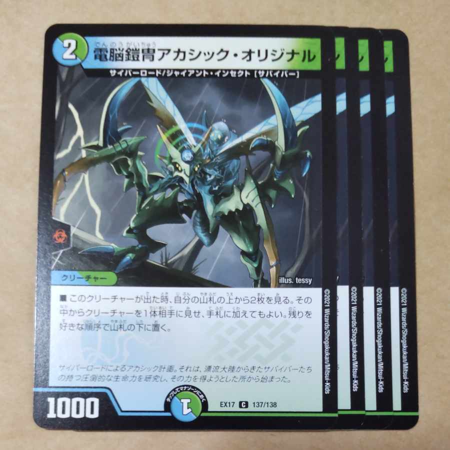 4 pieces of electric armor Akashic Original 4枚