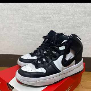 NIKE WMNS DUNK HIGH UP 25.5cm