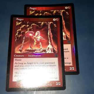 FOIL・憤怒2枚