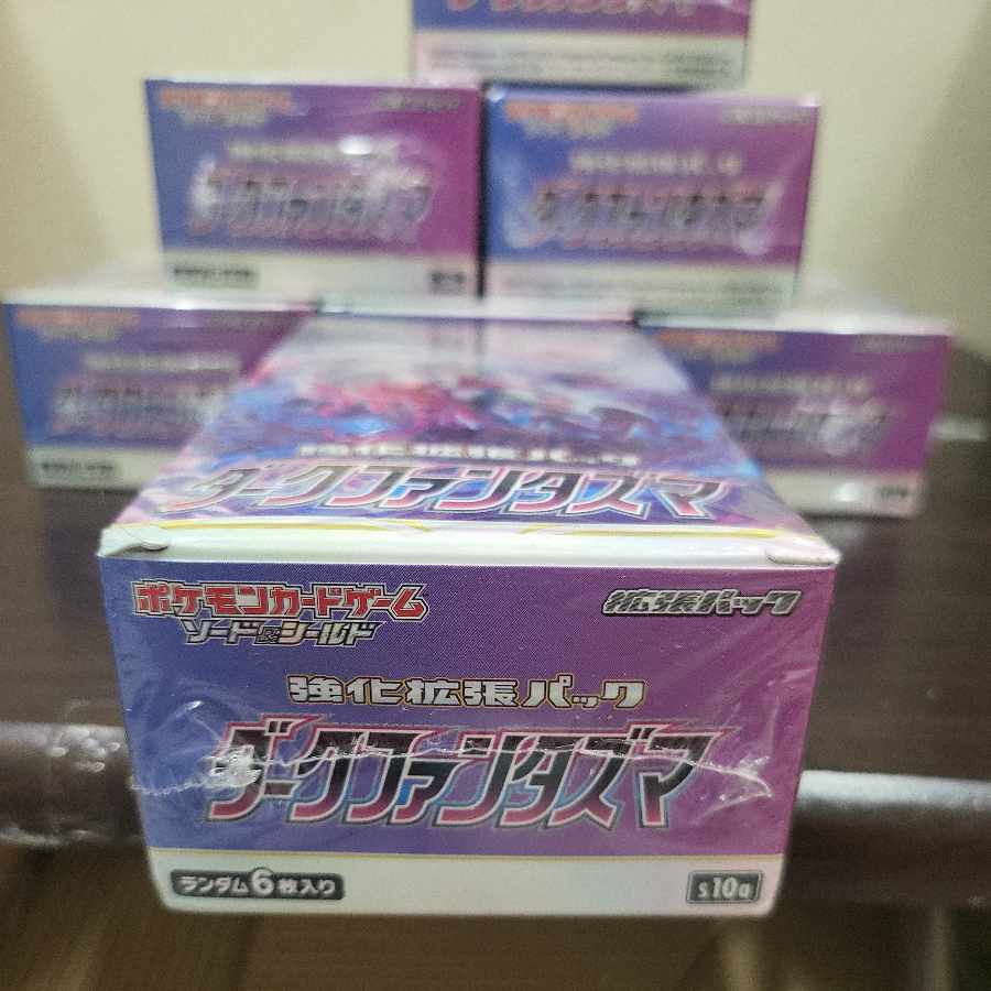New, unopened] Pokémon Card Game Sword & Shield Expansion Pack Enhanced Expansion Pack Dark Phantasma 7box