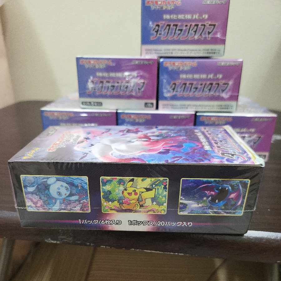 New, unopened] Pokémon Card Game Sword & Shield Expansion Pack Enhanced Expansion Pack Dark Phantasma 7box