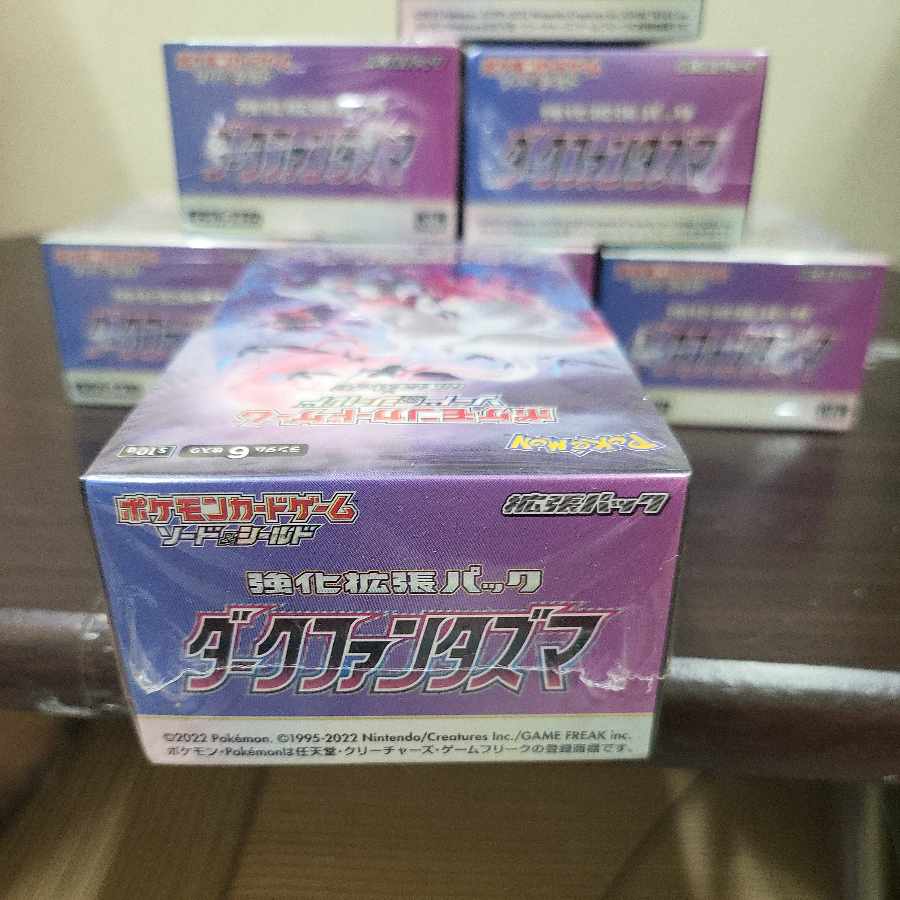 New, unopened] Pokémon Card Game Sword & Shield Expansion Pack Enhanced Expansion Pack Dark Phantasma 7box