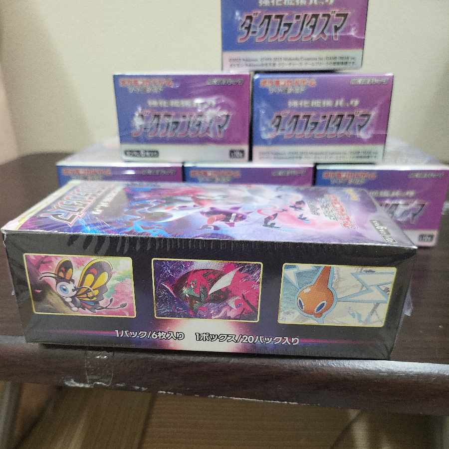 New, unopened] Pokémon Card Game Sword & Shield Expansion Pack Enhanced Expansion Pack Dark Phantasma 7box