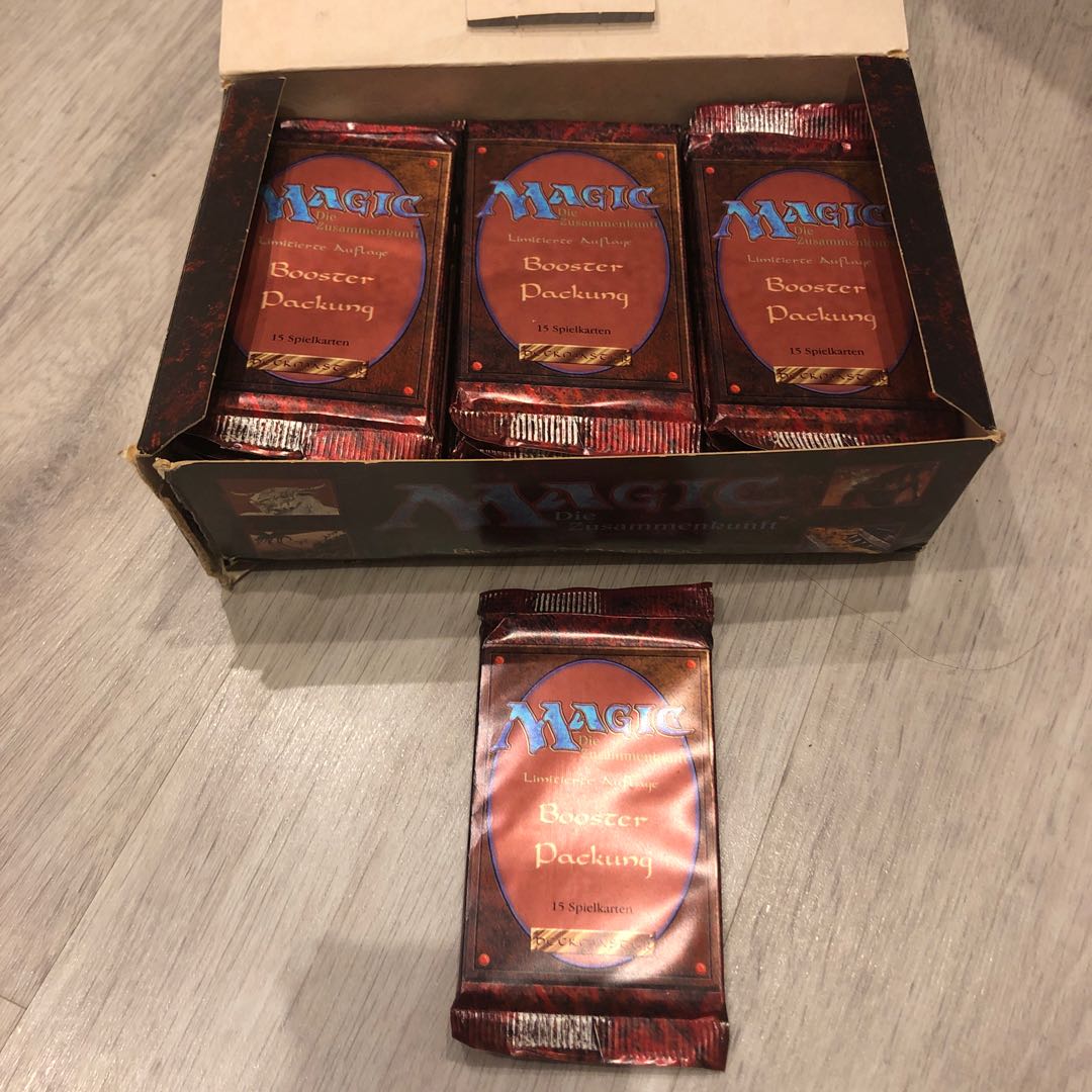 リバイスドブースター　ドイツ語黒枠1パック