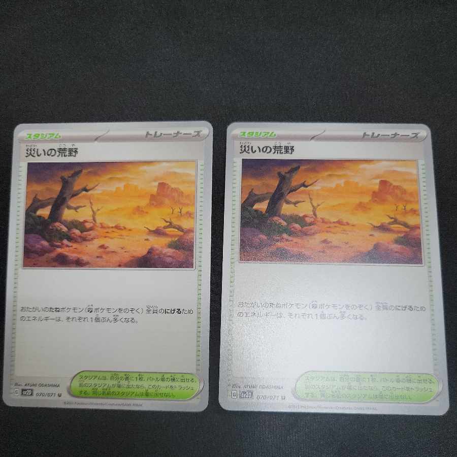 60 discount with simultaneous purchase Wasteland of Disaster U 070/071