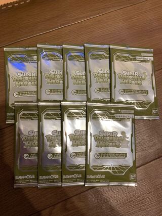 スーパードラゴンボールヒーローズ　スペシャルメモリアル2未開封9パック