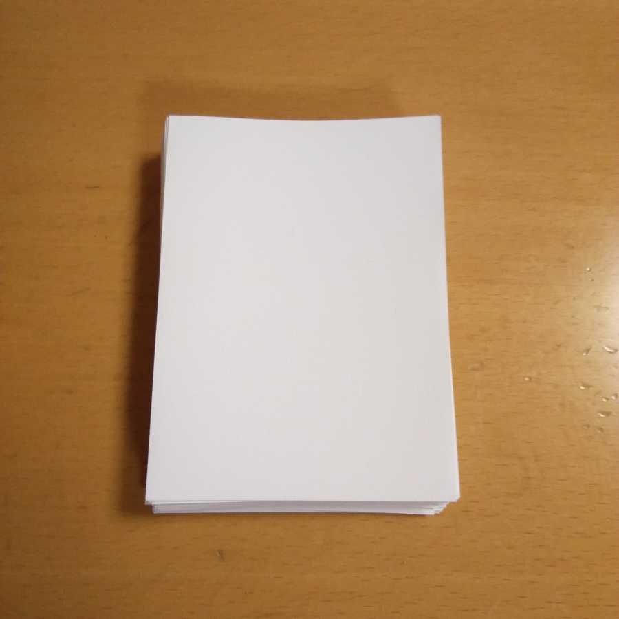 白スリーブ 40枚