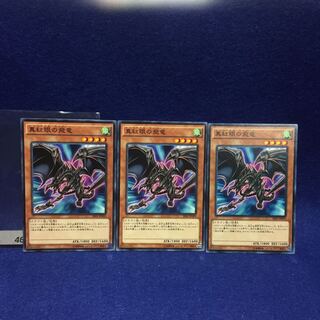 真紅眼の飛竜（レッドアイズ・ワイバーン） SR02-JP009 3枚セット