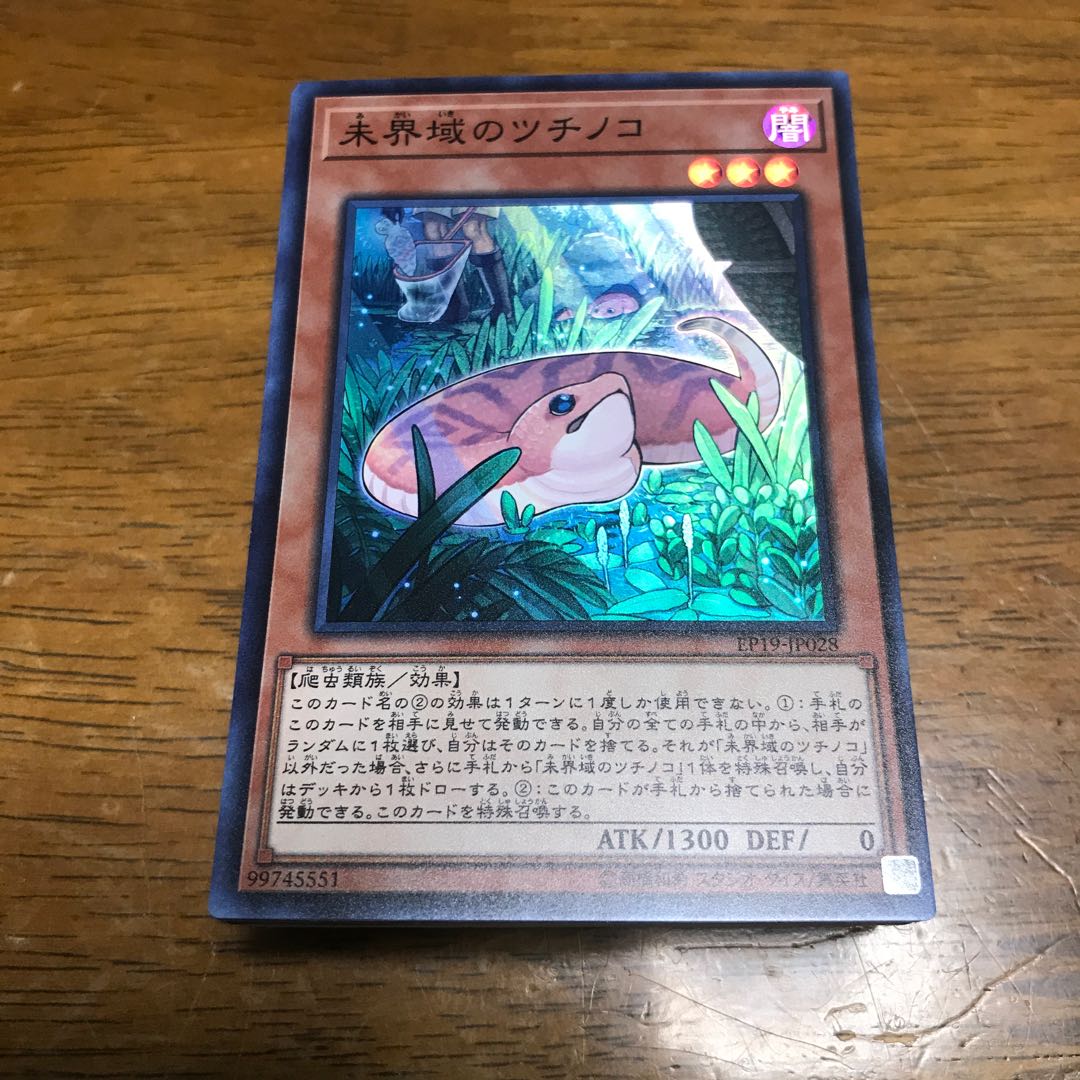 遊戯王 未界域のツチノコ