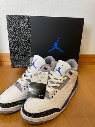 Nike Air Jordan 3 "Racer Blue" 27cm
