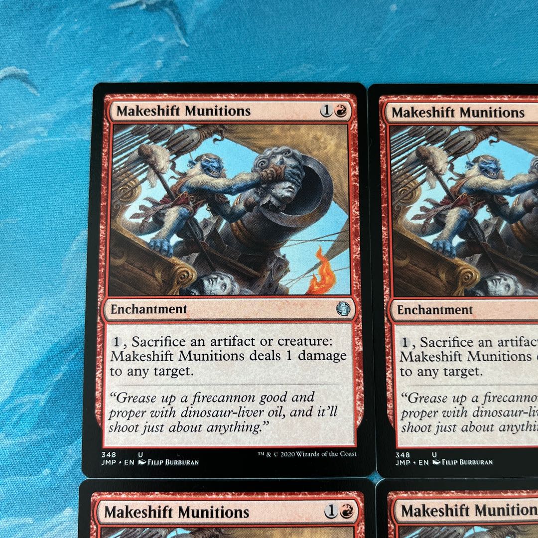 MTG 4-card Makeshift Munitions