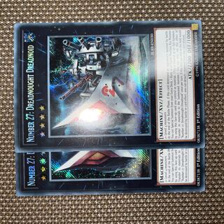 遊戯王　No.27 弩級戦艦－ドレッドノイド　EU版(英語) シク　1st 2枚