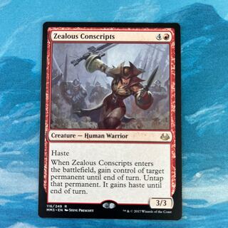 MTG Zealous Conscripts