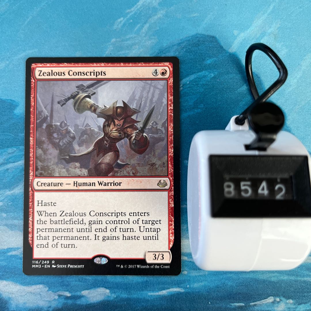 MTG Zealous Conscripts