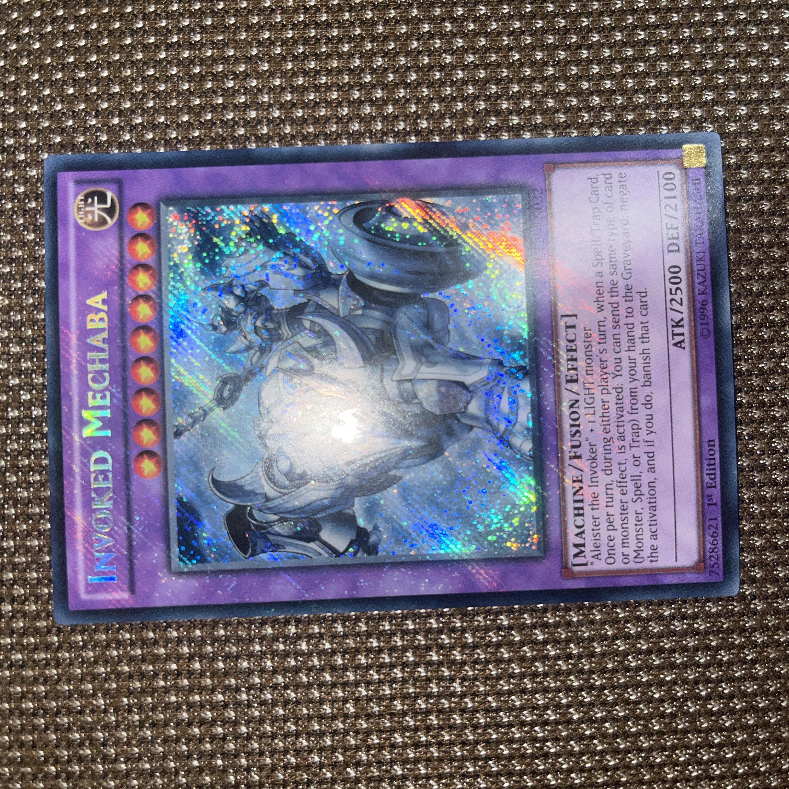 Yu-Gi-Oh Invoked Mechaba EU Version (English) Siku 1st 1 copy