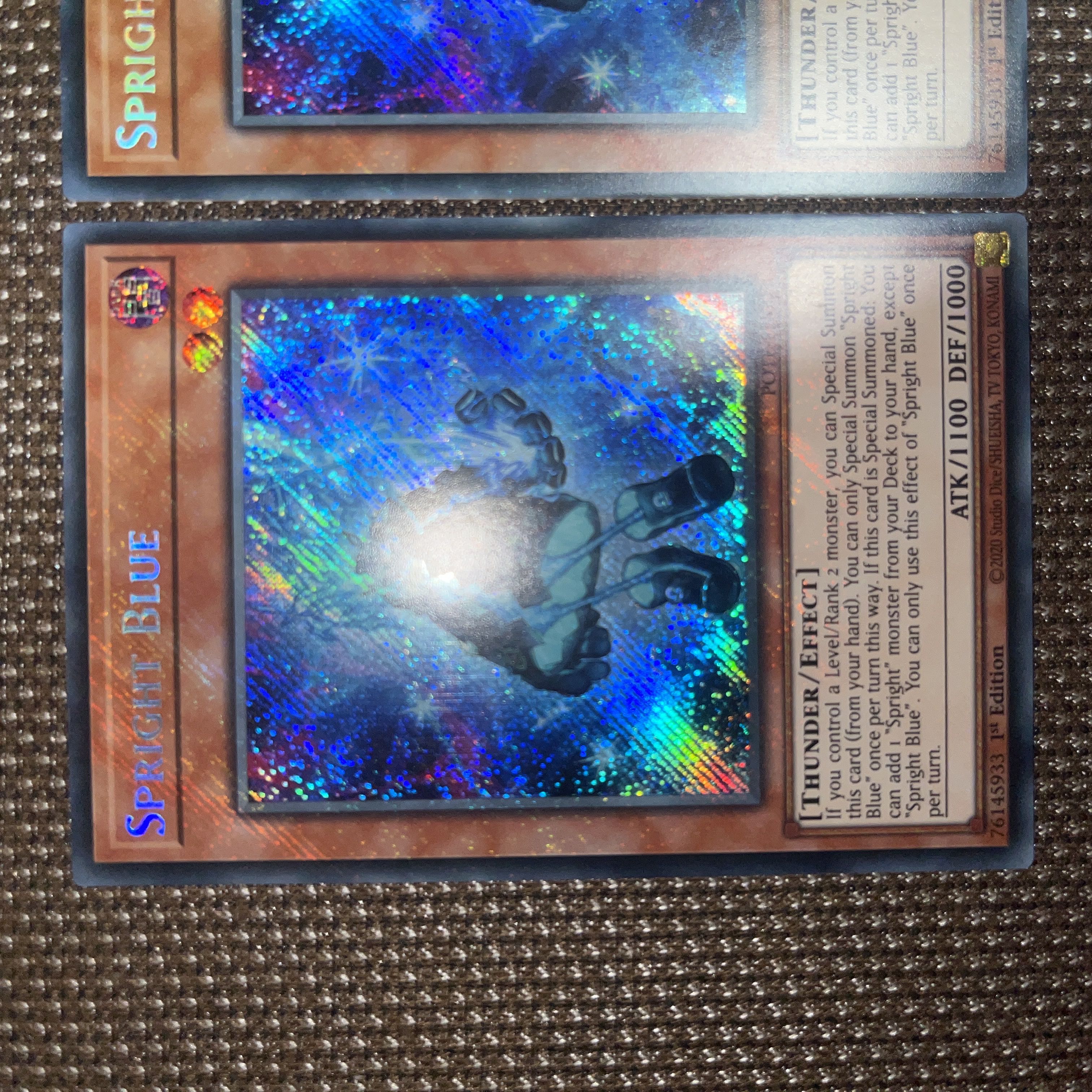 Yu-Gi-Oh Sprite Snubbull EU version (English) Siku 1st 2 copies