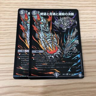 【即購入OK】絶望と反魂と滅殺の決断 2枚