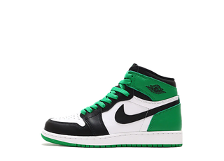 Nike Gs Air Jordan 1 Retro High OG "Black and Chansey Green" (2023) FD1437-031 24cm