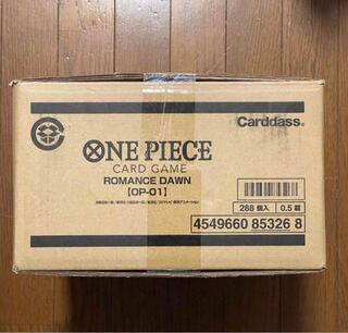 One Piece Card Game ROMANCE DAWN Unopened 1 carton