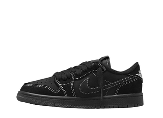Travis Scott x Nike Ps Air Jordan 1 Low OG "Black/Phantom" DO5442-001 25cm