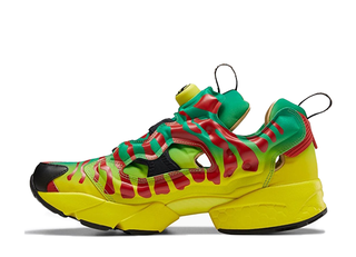 Jurassic Park x Reebok Classic Instapump Fury OG "Park Jeep" Goal Green/Legacy Red/Black GW0212 29cm