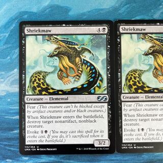 MTG 2 cards Shriekmaw
