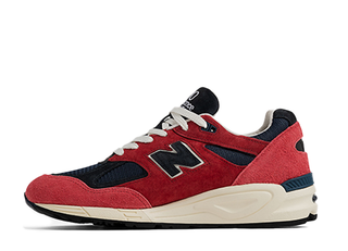 ニューバランス M990V2 バイ テディ・サンティス "レッド/ネイビー"  M990AD2  25.5cm