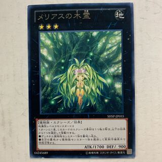 遊戯王　メリアスの木霊　字レア　1枚