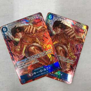 078MC233D One Piece Card Game OP02-062 Monkey D. Luffy SR-P 2-card set
