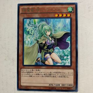 遊戯王　精霊獣使い ウィンダ　字レア　1枚 1枚