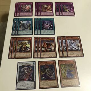 相剣　デッキパーツ　キラ3枚　全27枚