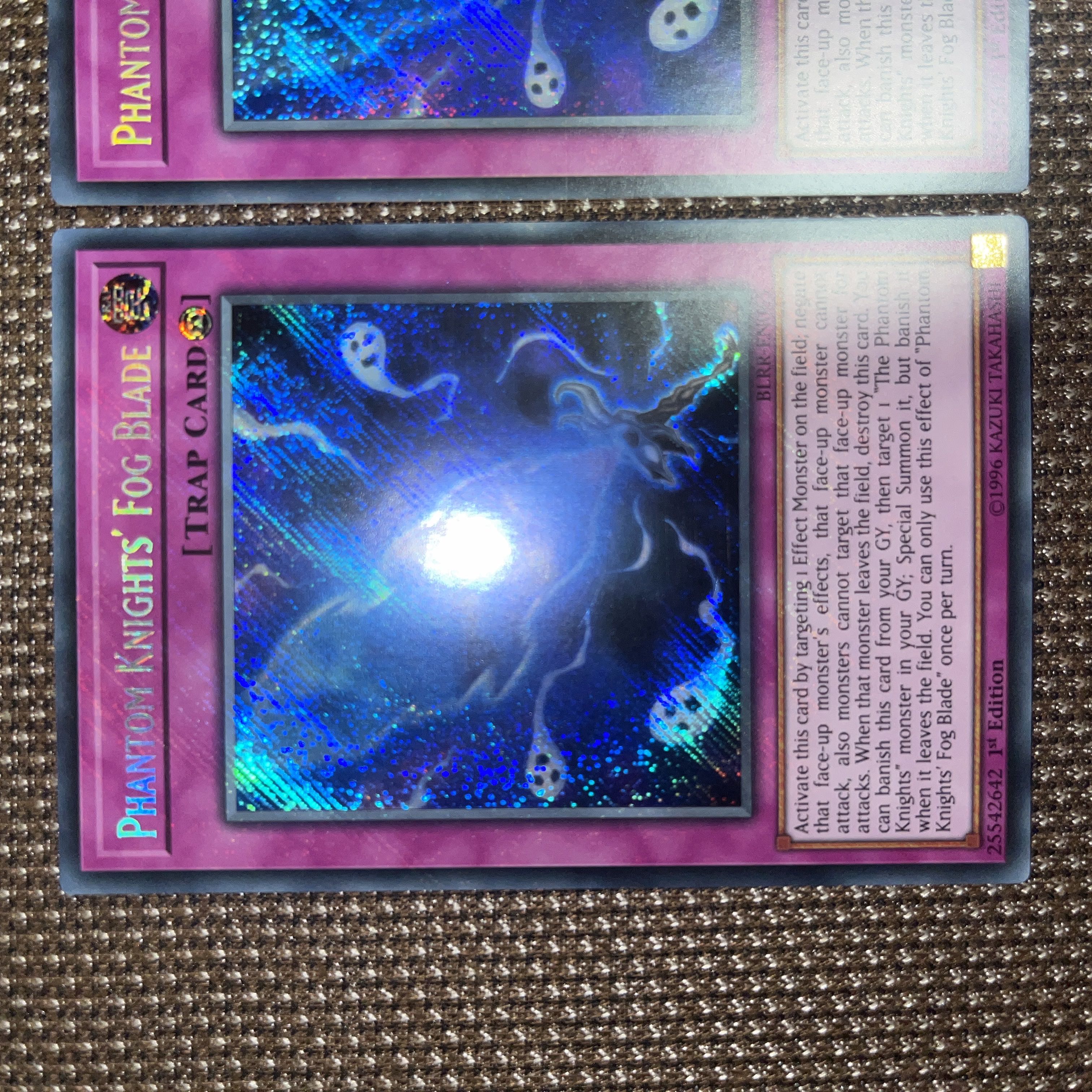 Yu-Gi-Oh Phantom Knights' Fog Blade EU Version (English) Siku 1st 3 copies