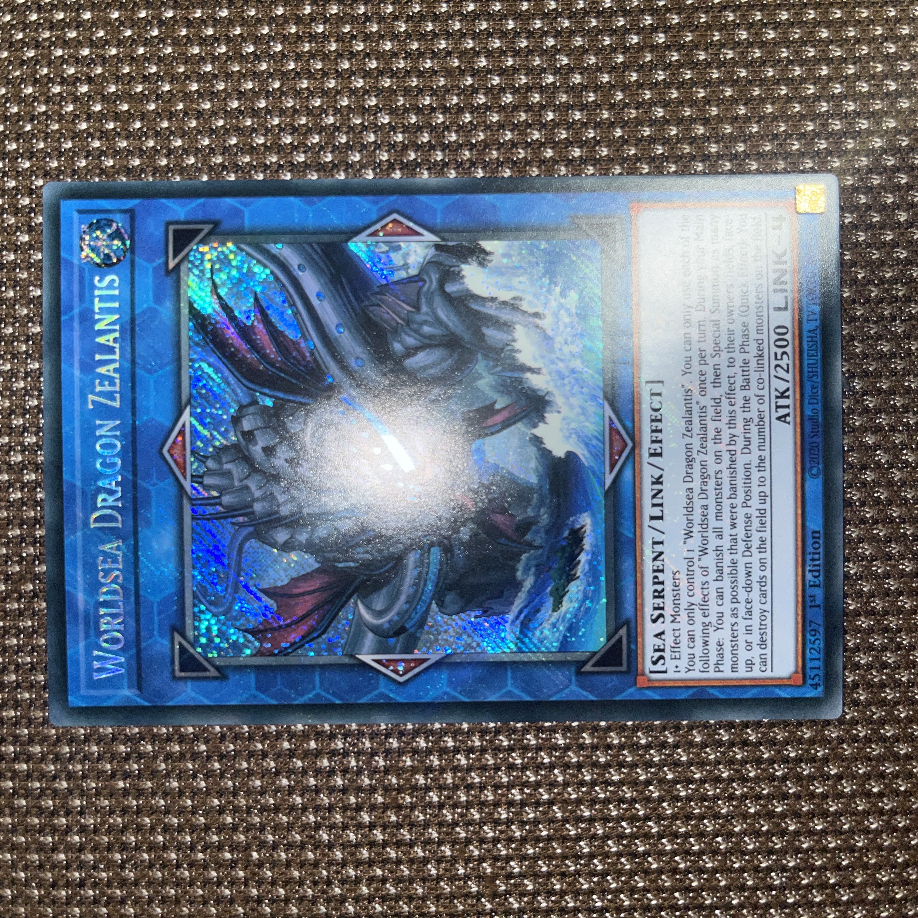 Yu-Gi-Oh Se-Umi Ryu Girantis EU Version (English) Siku 1st 1 copy