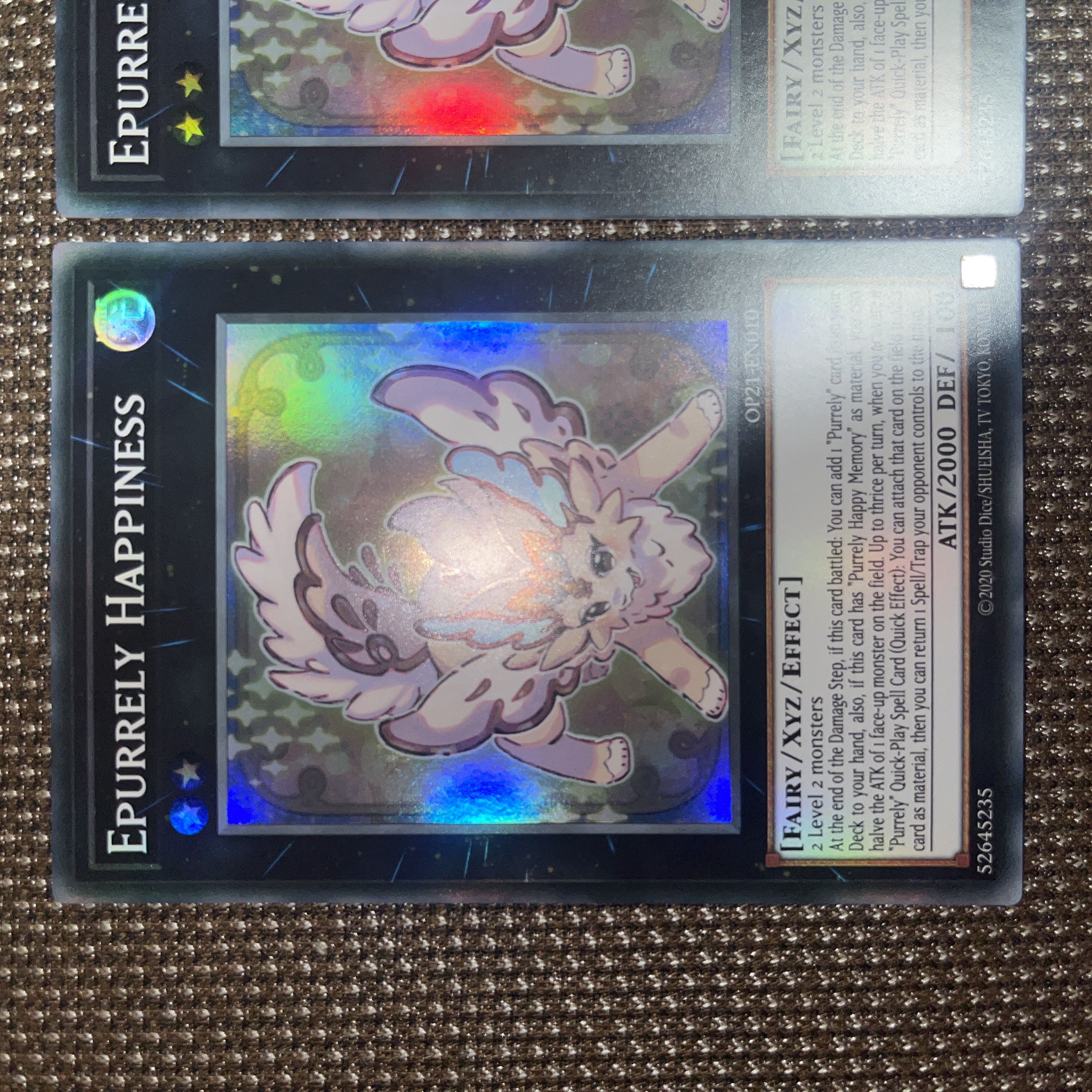 Yu-Gi-Oh Epuilly Happiness EU Version (English) Super 2 copies