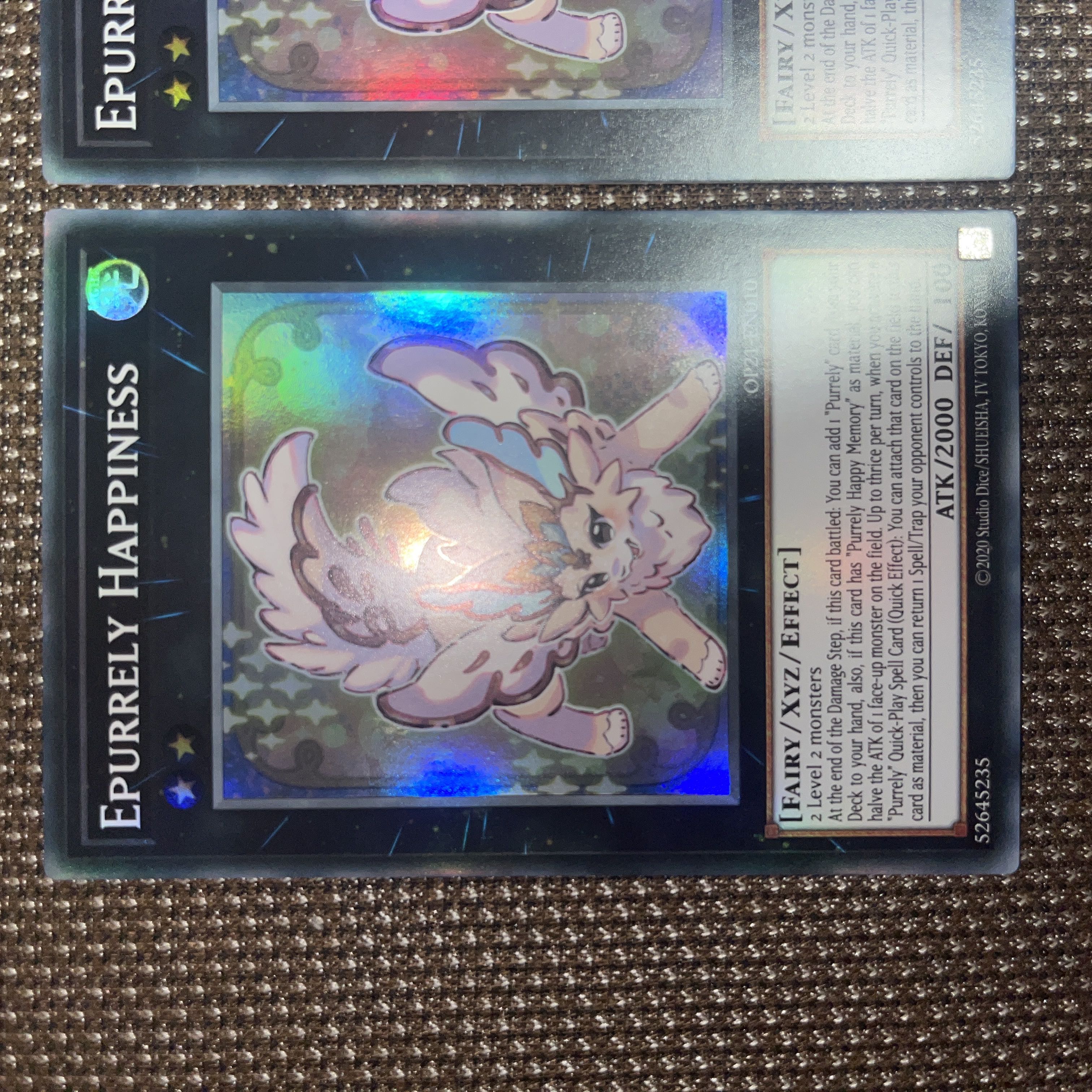 Yu-Gi-Oh Epuilly Happiness EU Version (English) Super 2 copies